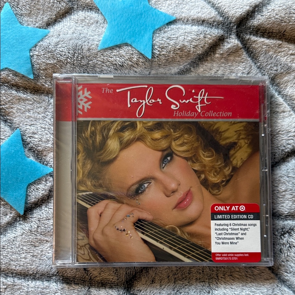 New Sealed Taylor Swift The Holiday Collection CD 2009 Target Hype Sticker
